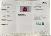 2.99/CT Natural Old Burma Ruby with IIGJ Govt. Lab Certificate-15737S204526
